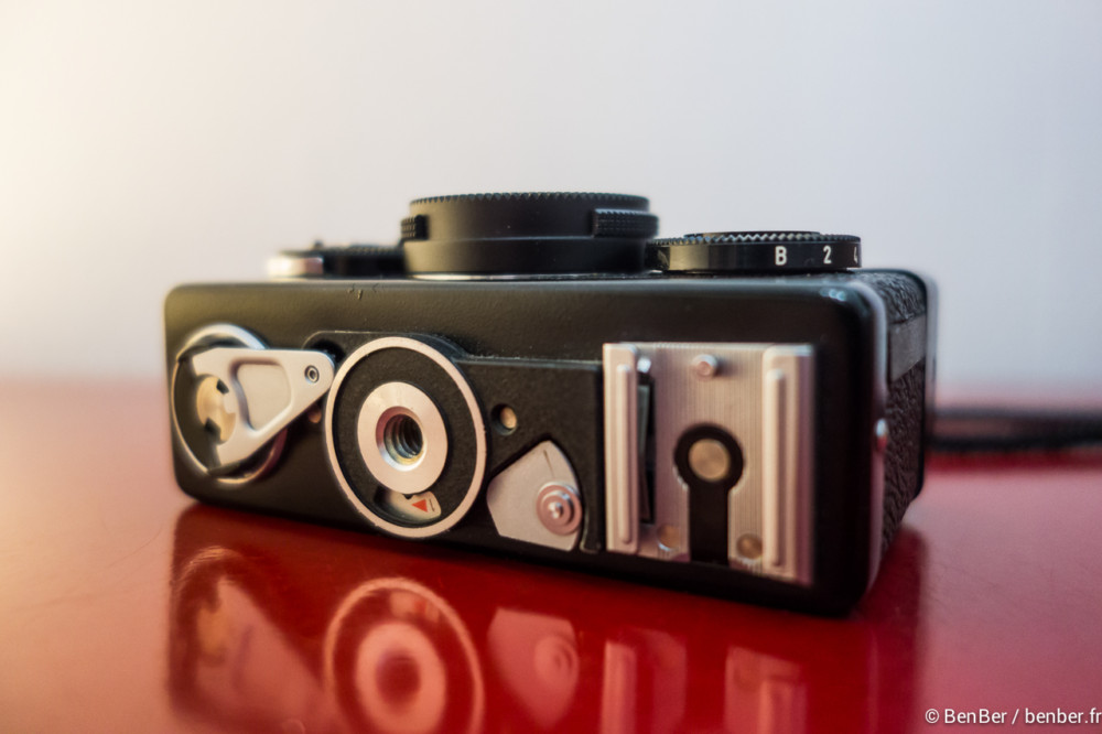 Appareil Photo Rollei 35 Compact 35mm, Objectif Tessar 40mm F/3.5, Noir, Avec Pochette