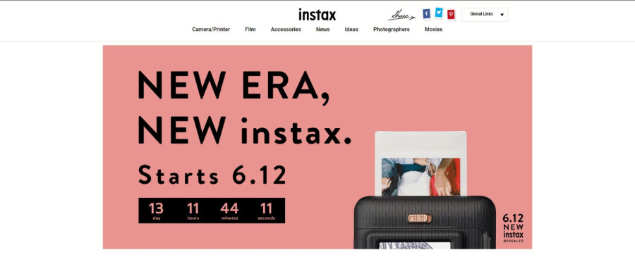 teasing-instax Fujifilm Instax tease une nouveauté.
