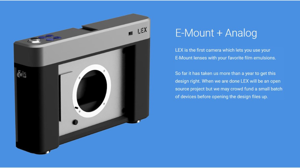 lex-1 lex camera 35 mm diy