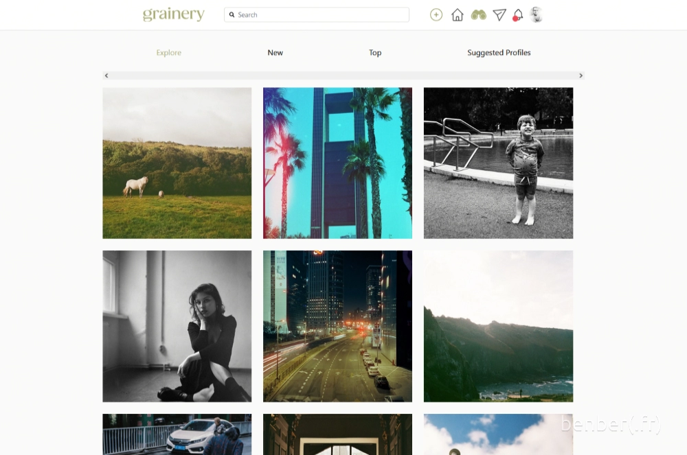 Grainery, le instagram des photographes argentique